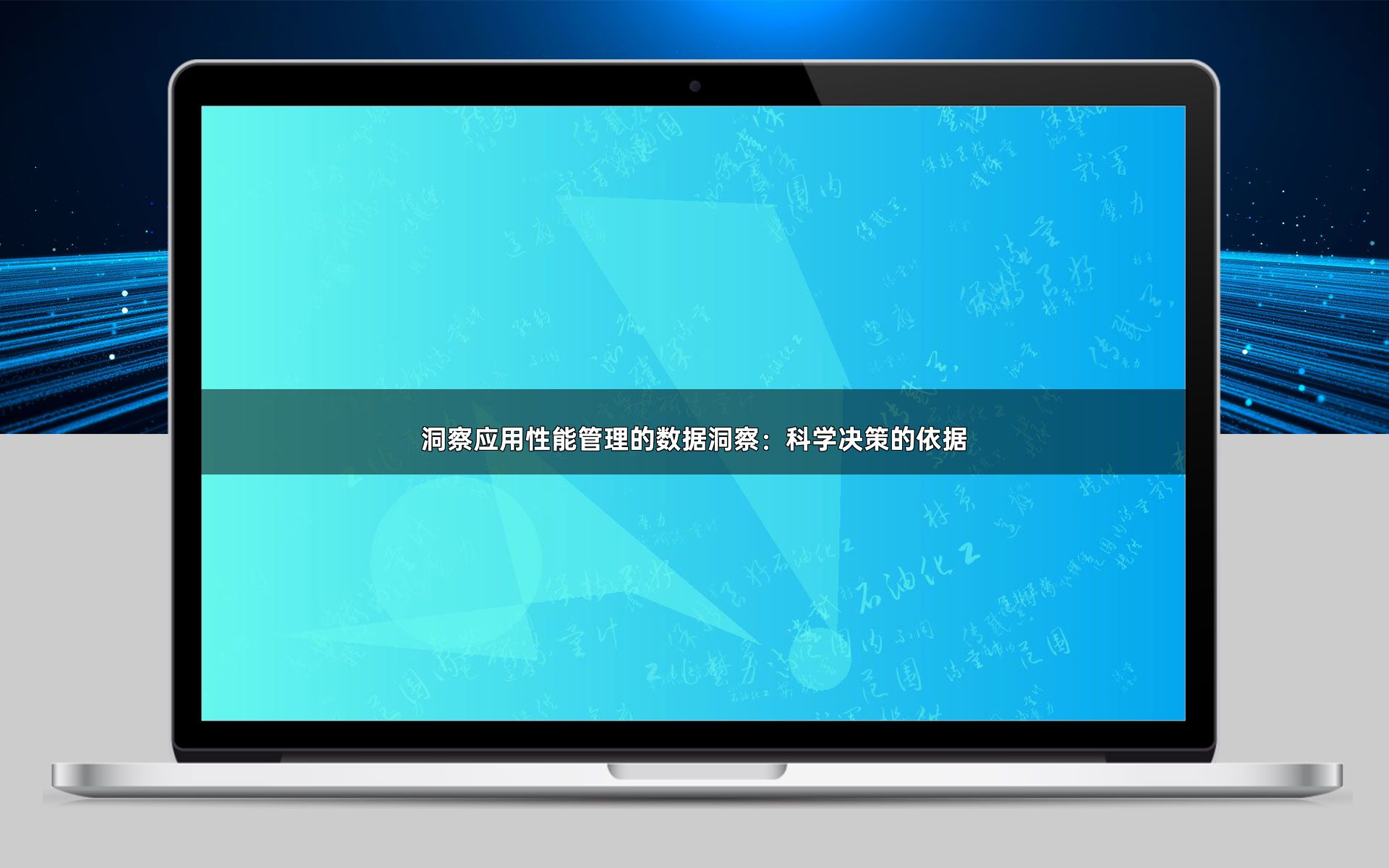 洞察应用性能管理的数据洞察：科学决策的依据