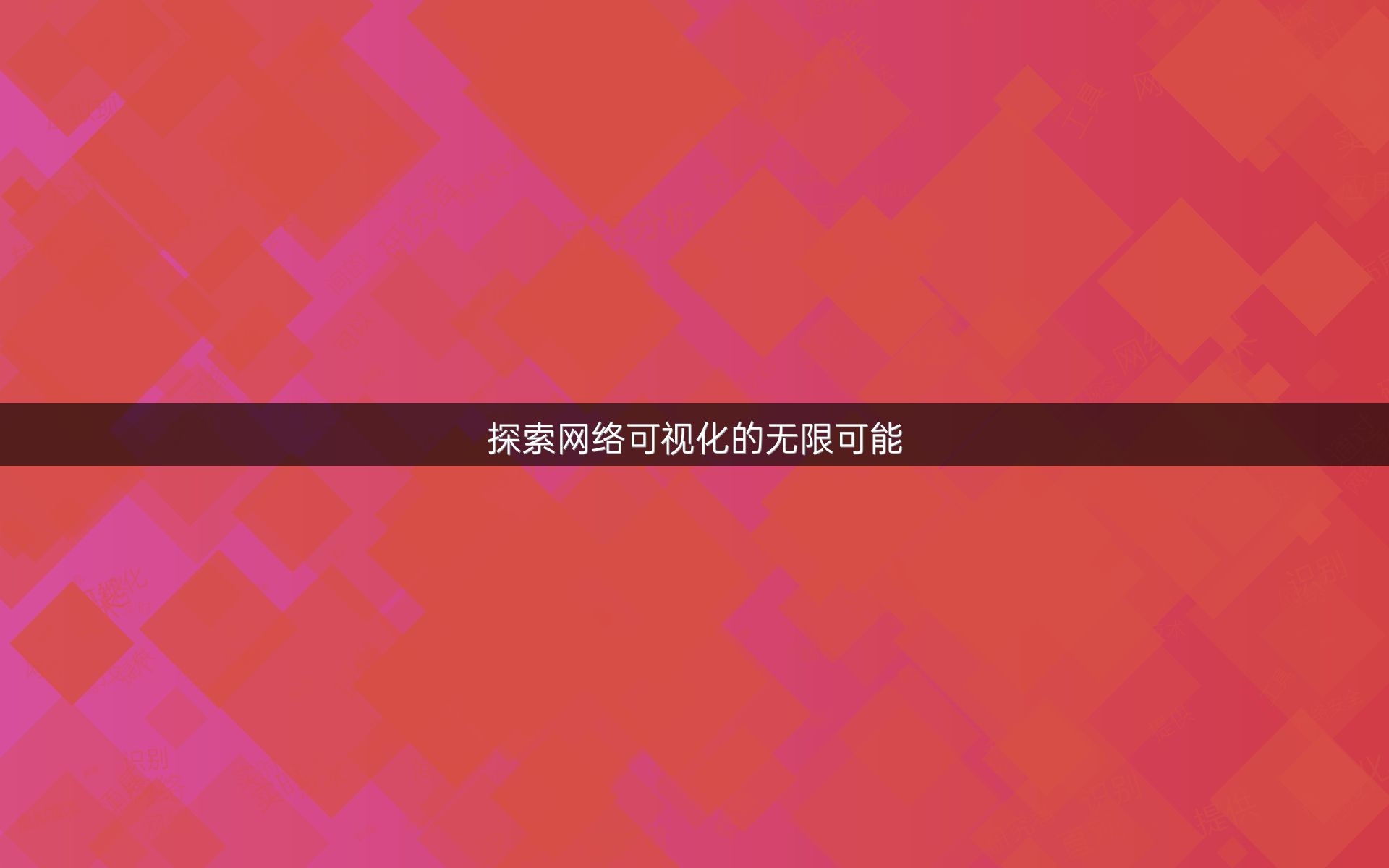 探索网络可视化的无限可能