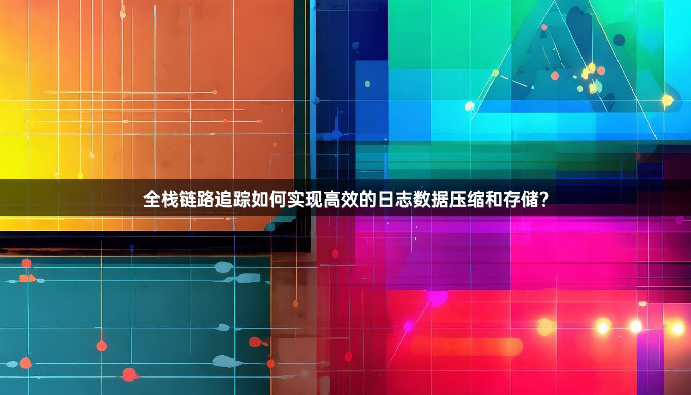 全栈链路追踪如何实现高效的日志数据压缩和存储？