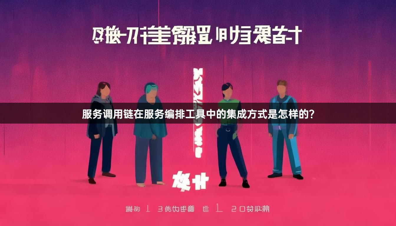 服务调用链在服务编排工具中的集成方式是怎样的？