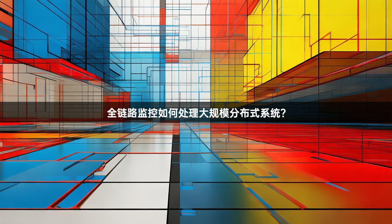 全链路监控如何处理大规模分布式系统？