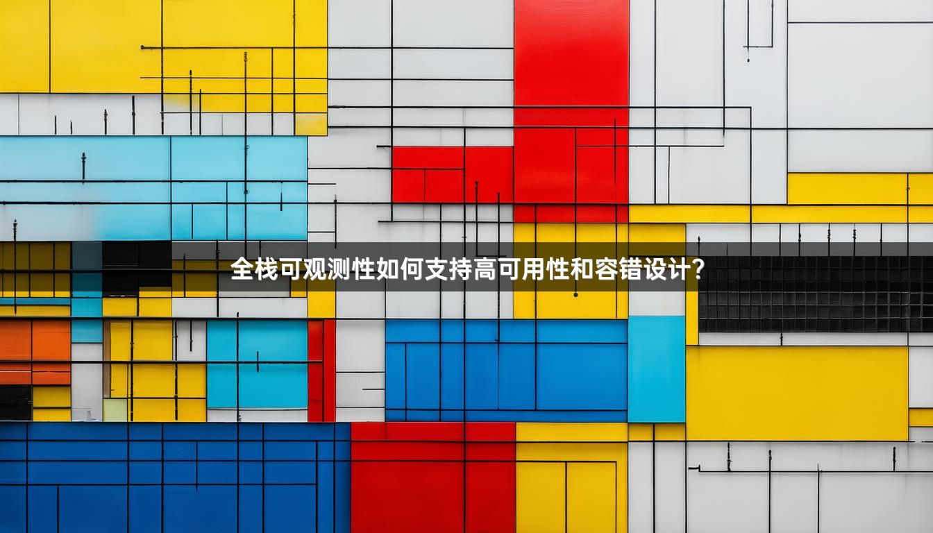全栈可观测性如何支持高可用性和容错设计？