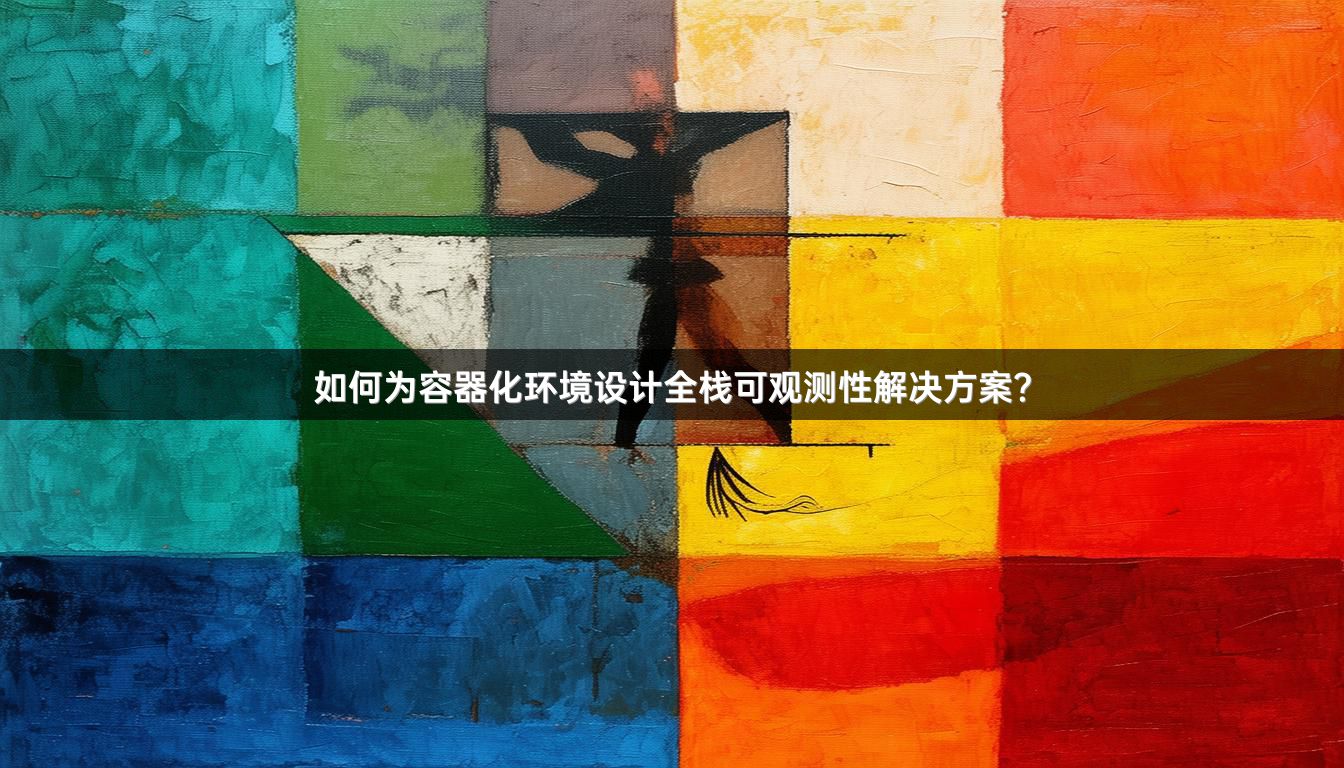 如何为容器化环境设计全栈可观测性解决方案？