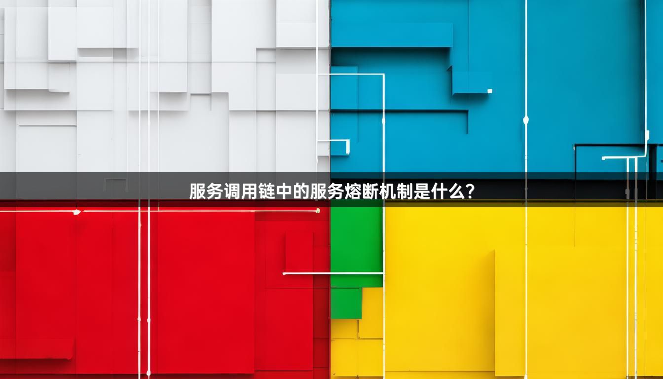 服务调用链中的服务熔断机制是什么？