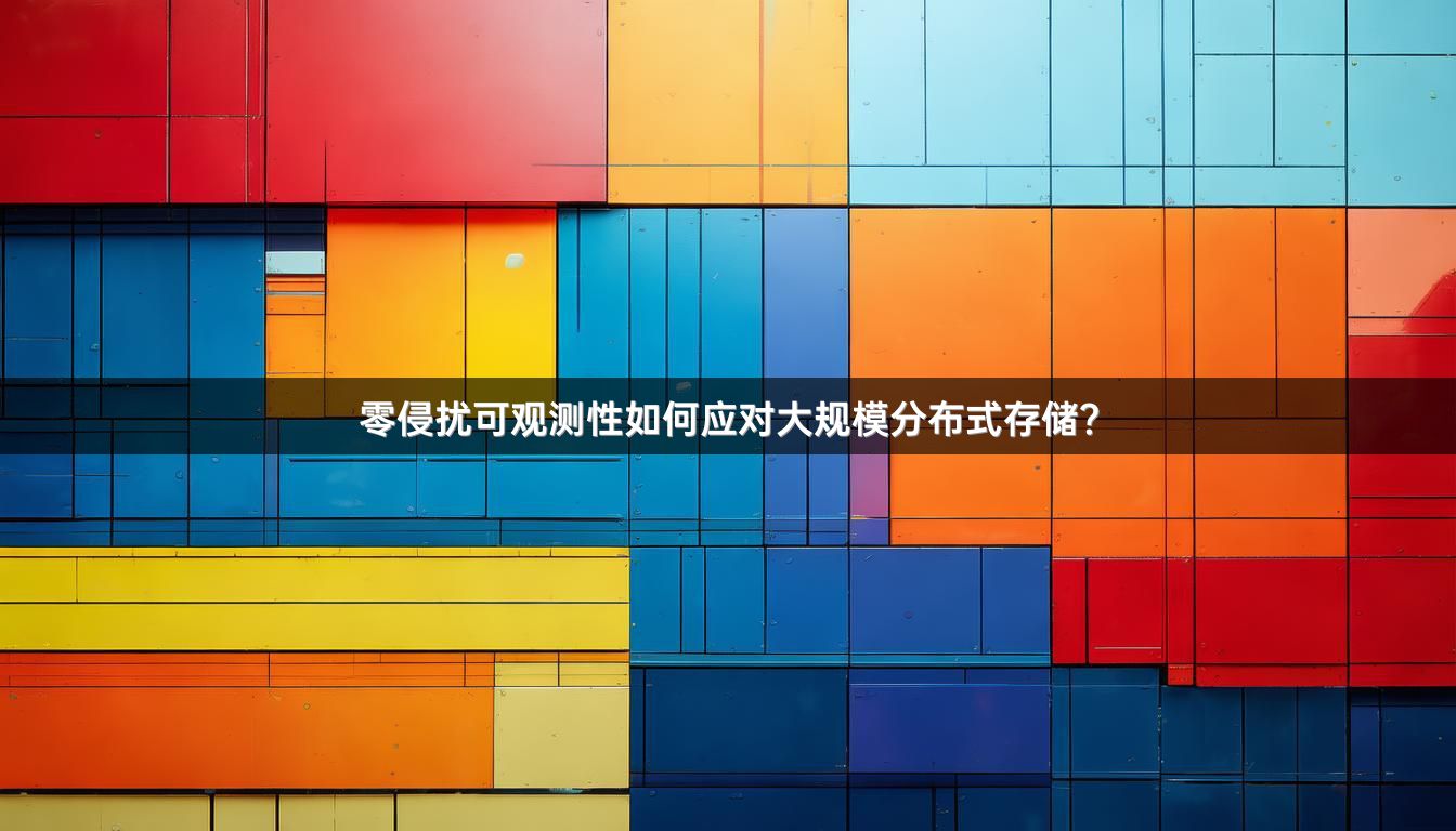 零侵扰可观测性如何应对大规模分布式存储？
