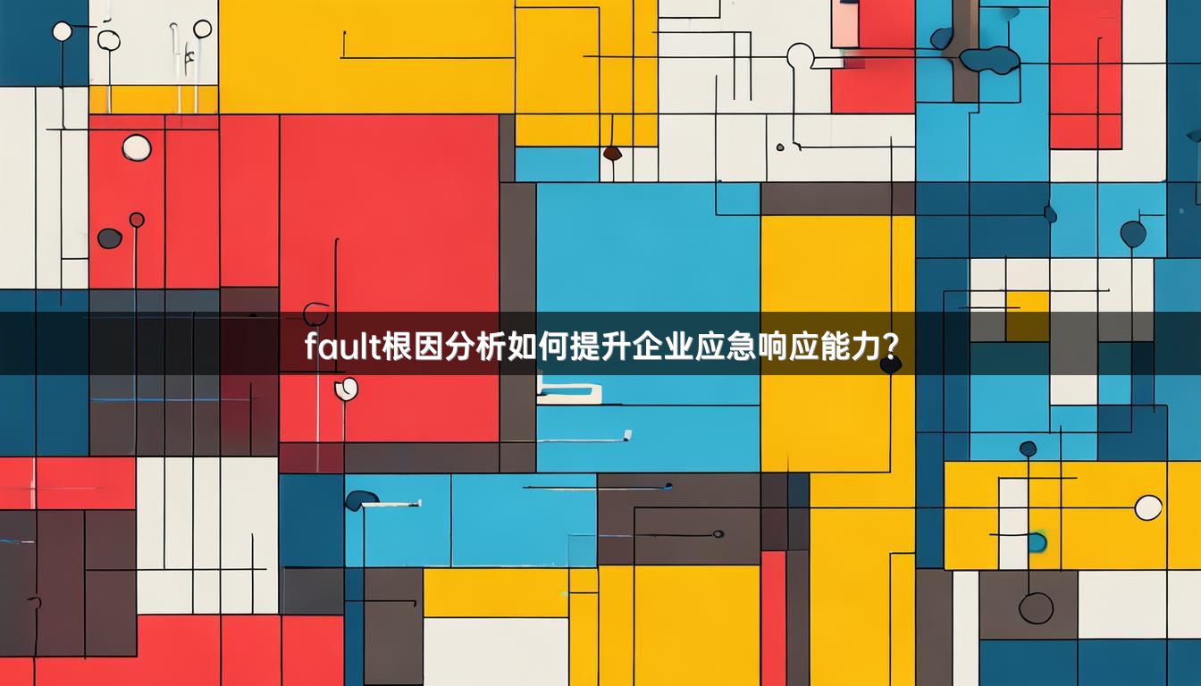 fault根因分析如何提升企业应急响应能力？