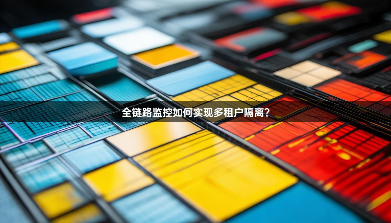 全链路监控如何实现多租户隔离？