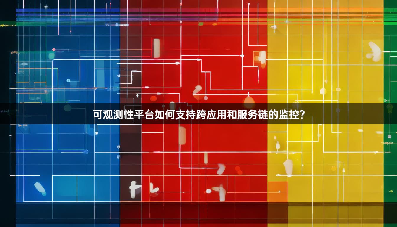 可观测性平台如何支持跨应用和服务链的监控？