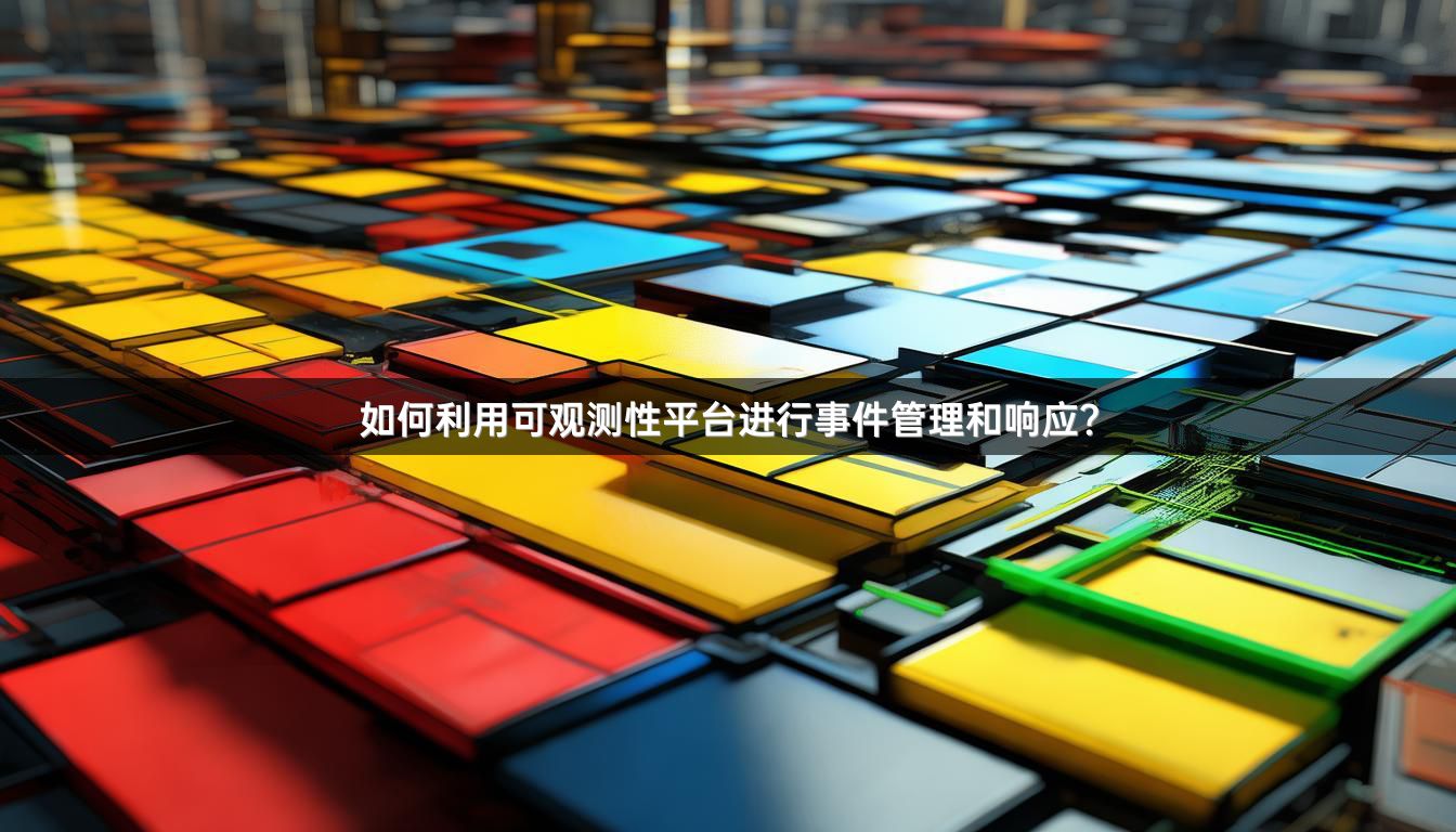 如何利用可观测性平台进行事件管理和响应？