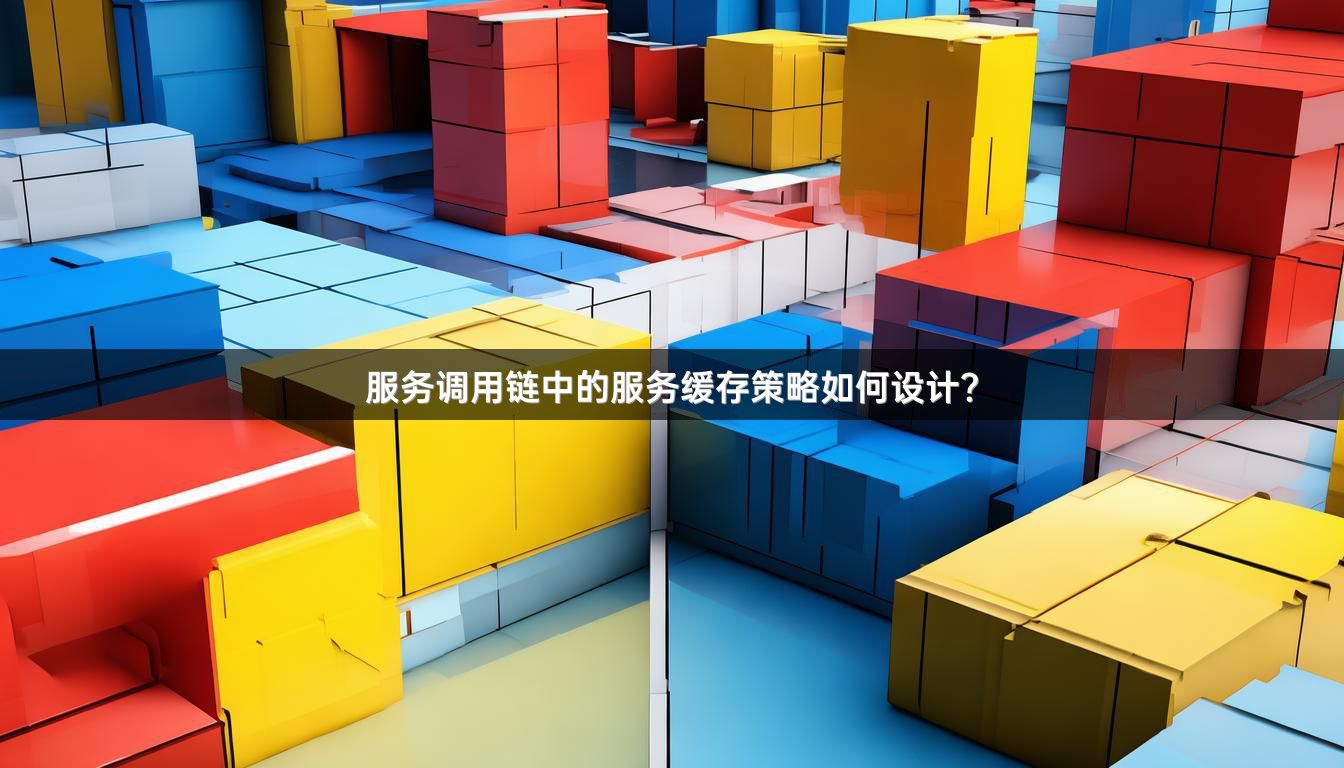 服务调用链中的服务缓存策略如何设计？