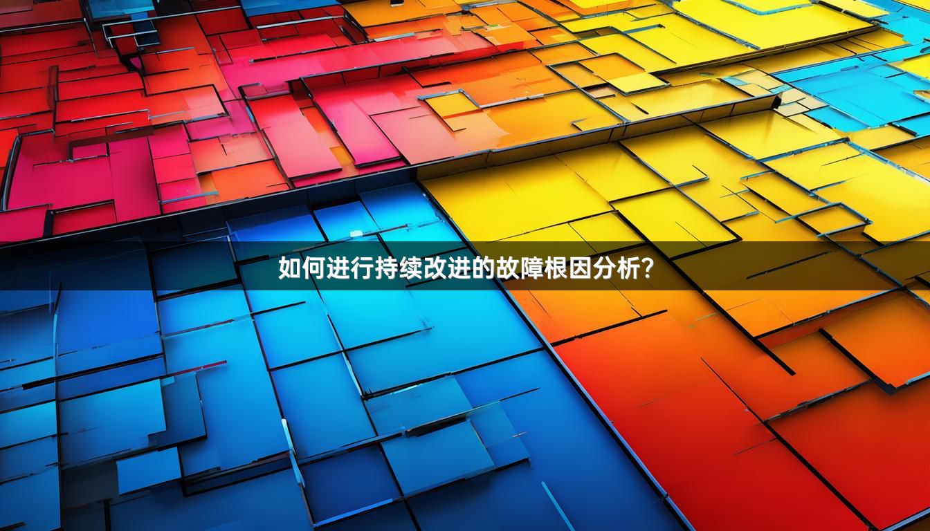 如何进行持续改进的故障根因分析?