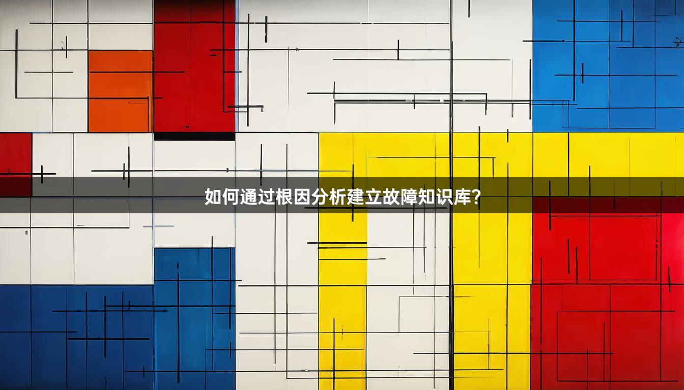 如何通过根因分析建立故障知识库？
