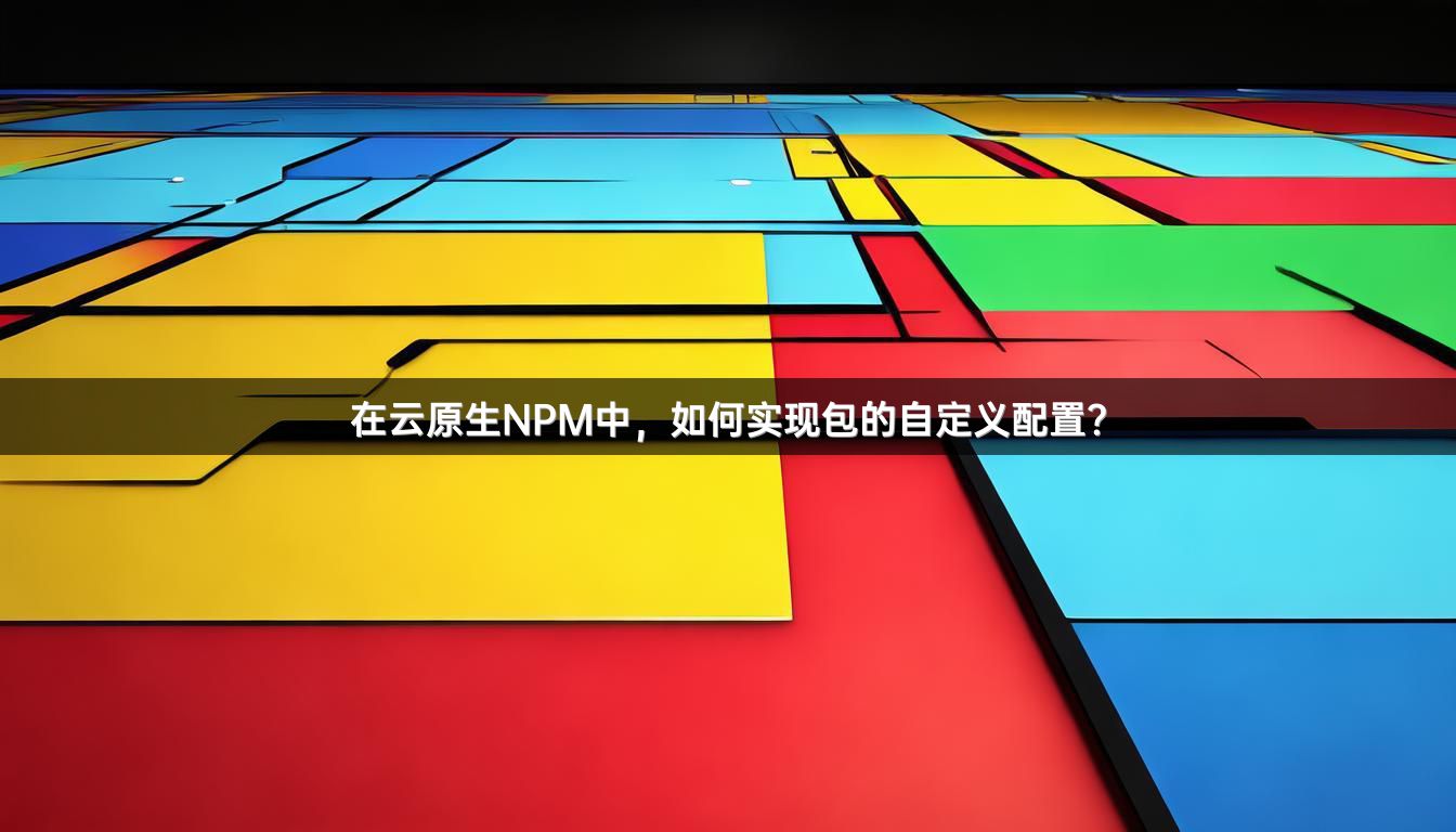 在云原生NPM中，如何实现包的自定义配置？