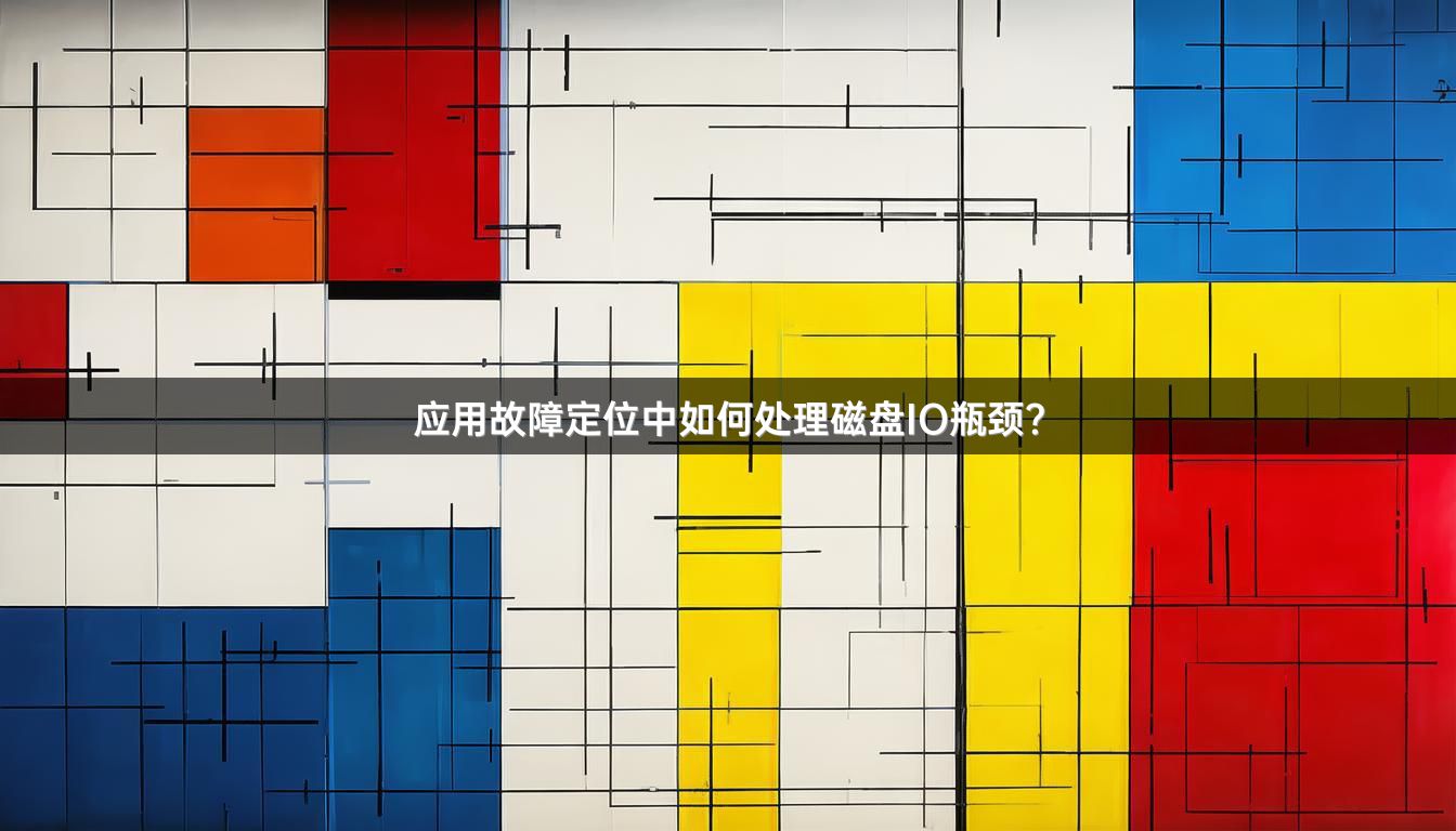 应用故障定位中如何处理磁盘IO瓶颈？
