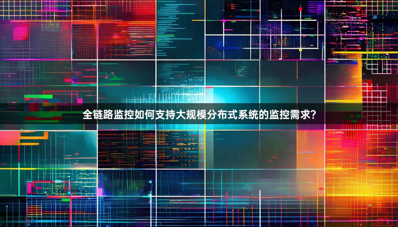 全链路监控如何支持大规模分布式系统的监控需求？