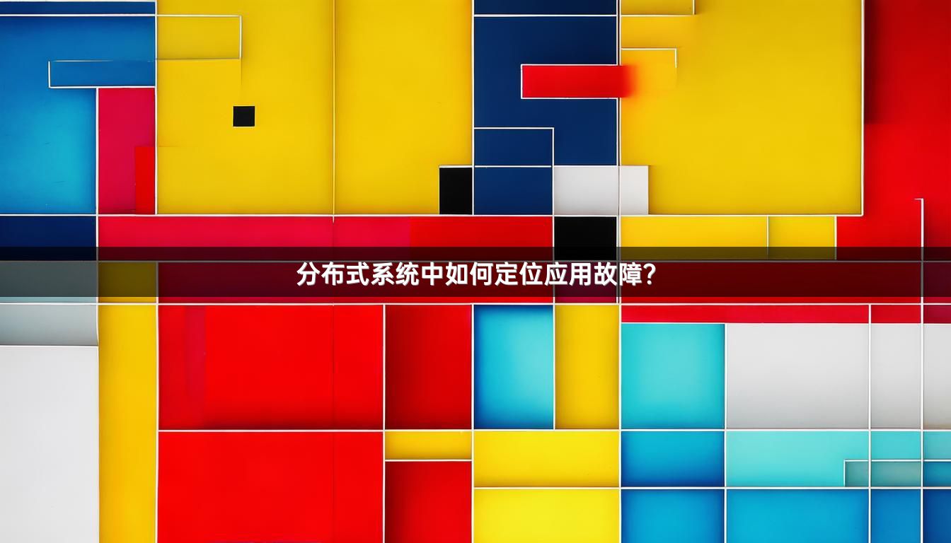 分布式系统中如何定位应用故障？