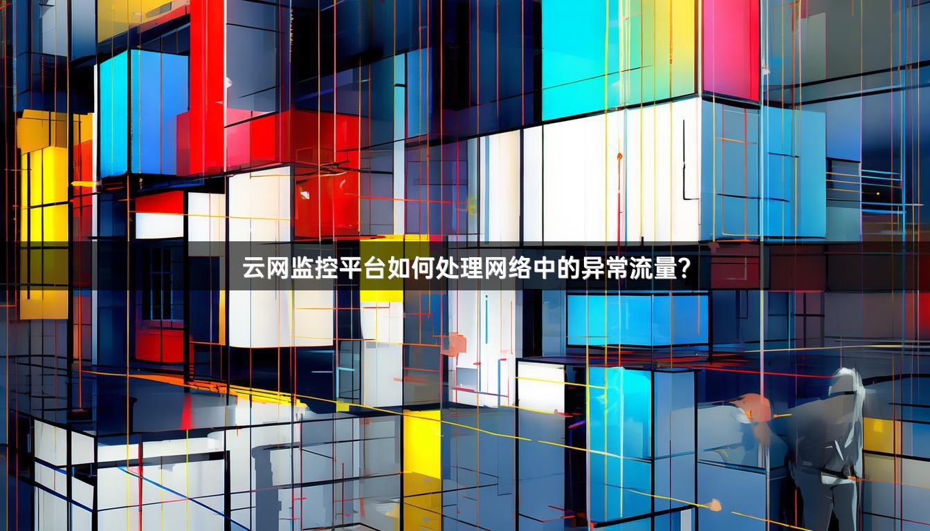 云网监控平台如何处理网络中的异常流量？