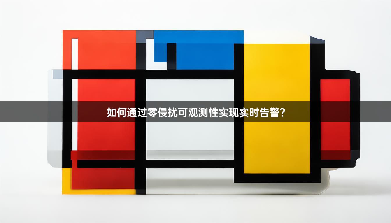 如何通过零侵扰可观测性实现实时告警？