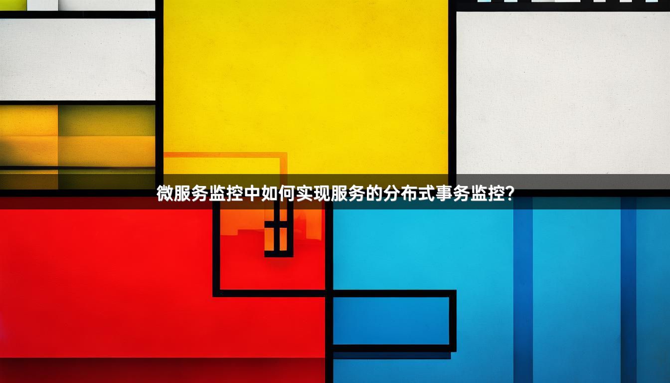 微服务监控中如何实现服务的分布式事务监控？