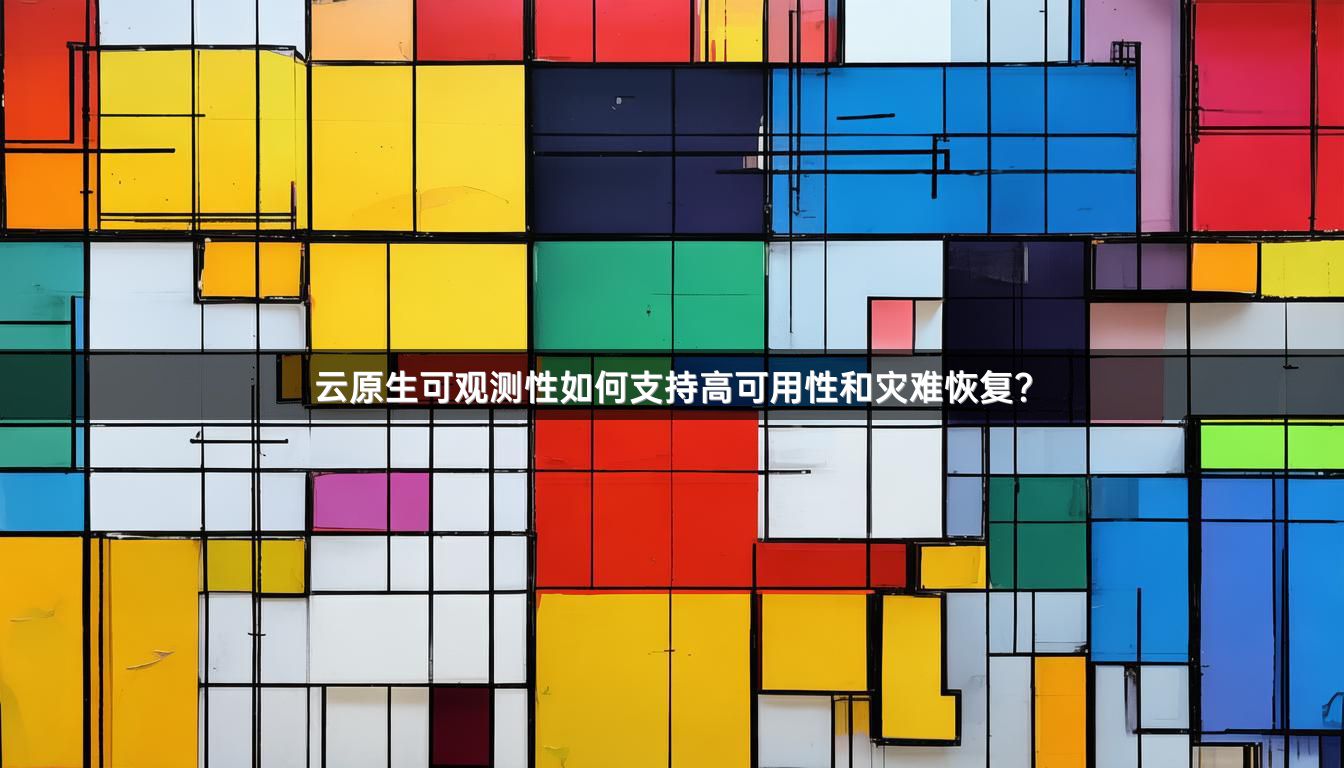 云原生可观测性如何支持高可用性和灾难恢复？