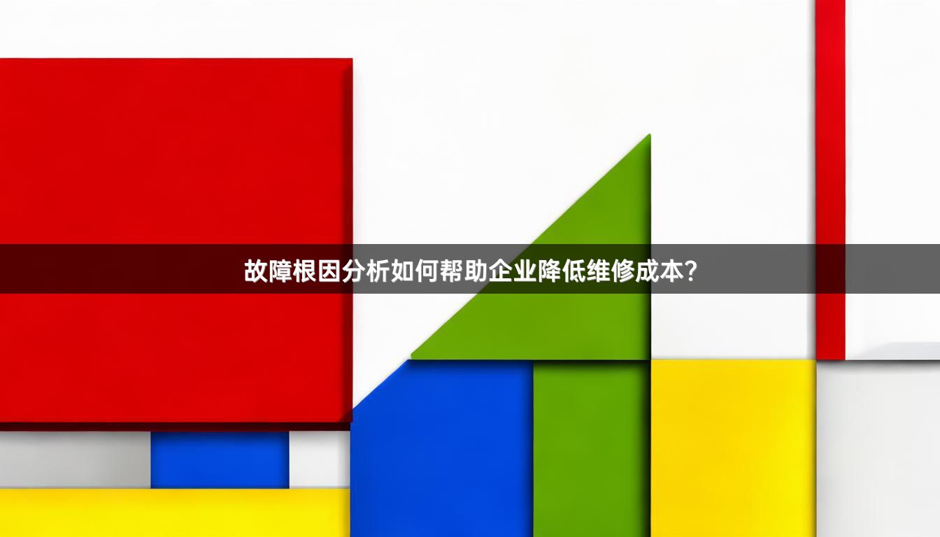 故障根因分析如何帮助企业降低维修成本？