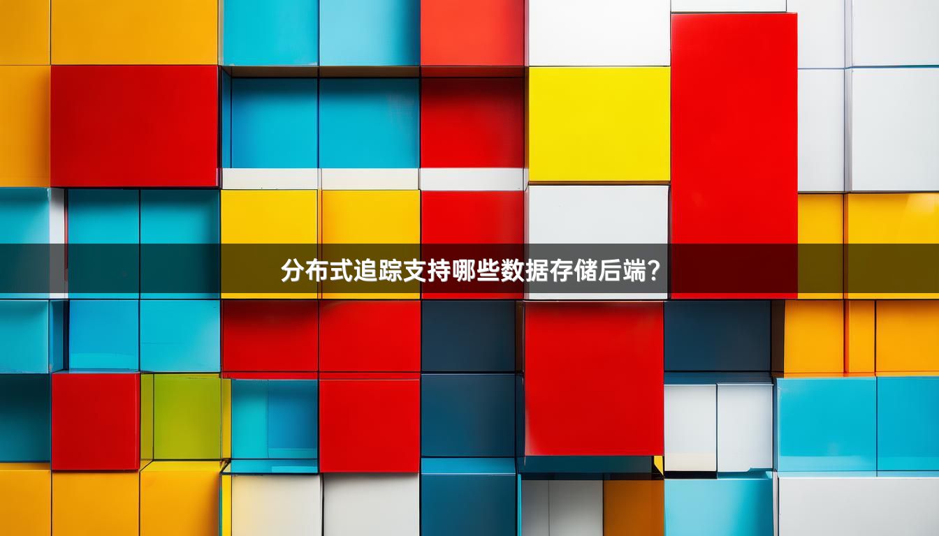 分布式追踪支持哪些数据存储后端？