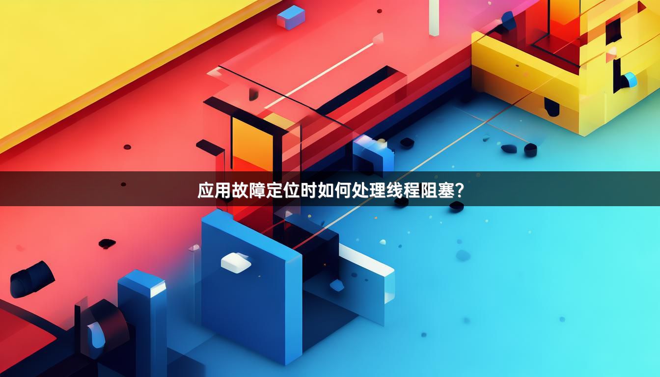 应用故障定位时如何处理线程阻塞？