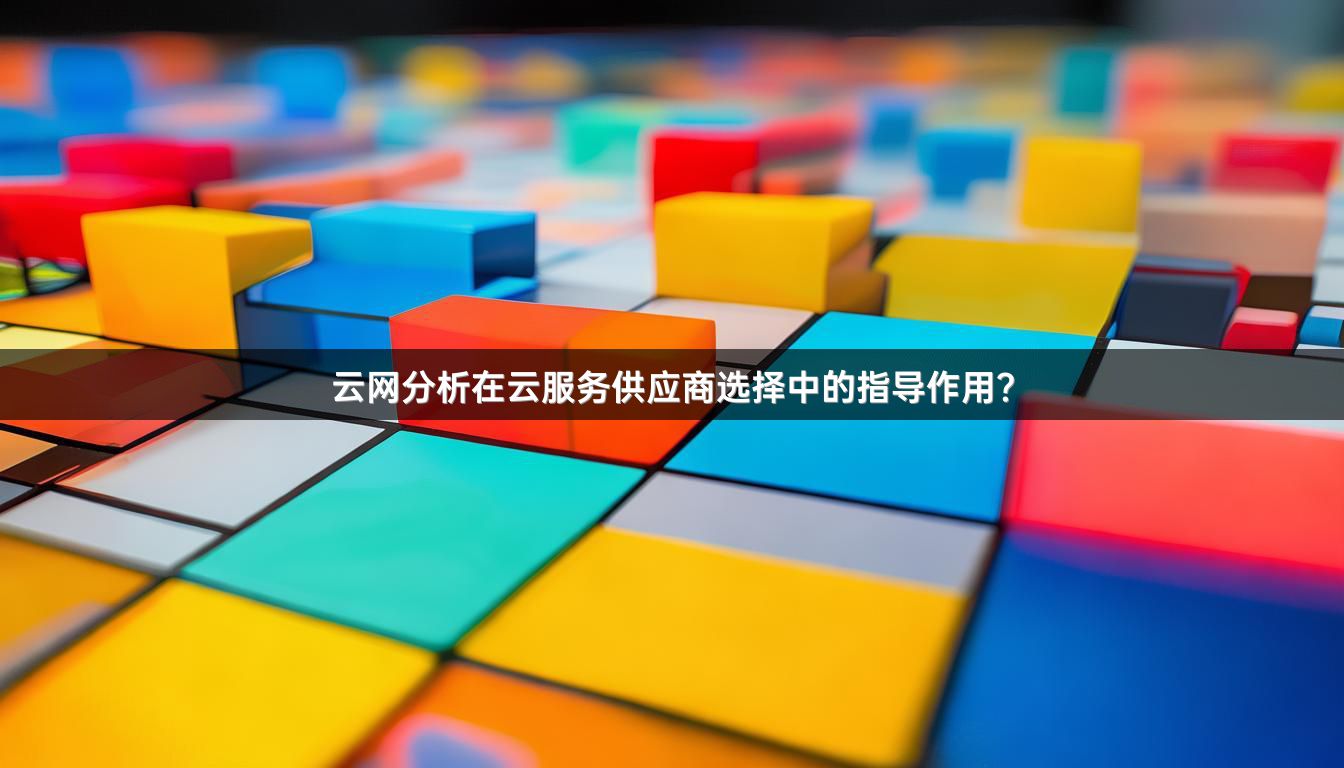 云网分析在云服务供应商选择中的指导作用？