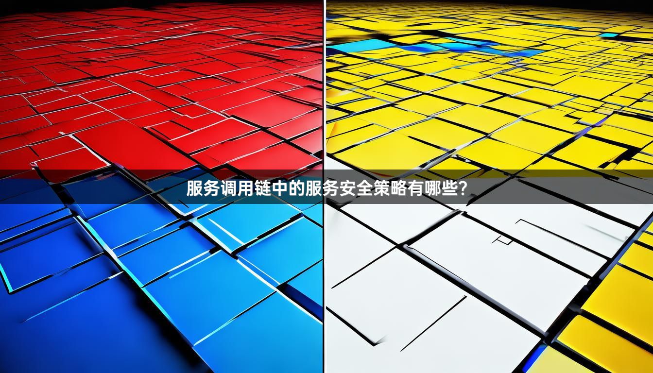 服务调用链中的服务安全策略有哪些？