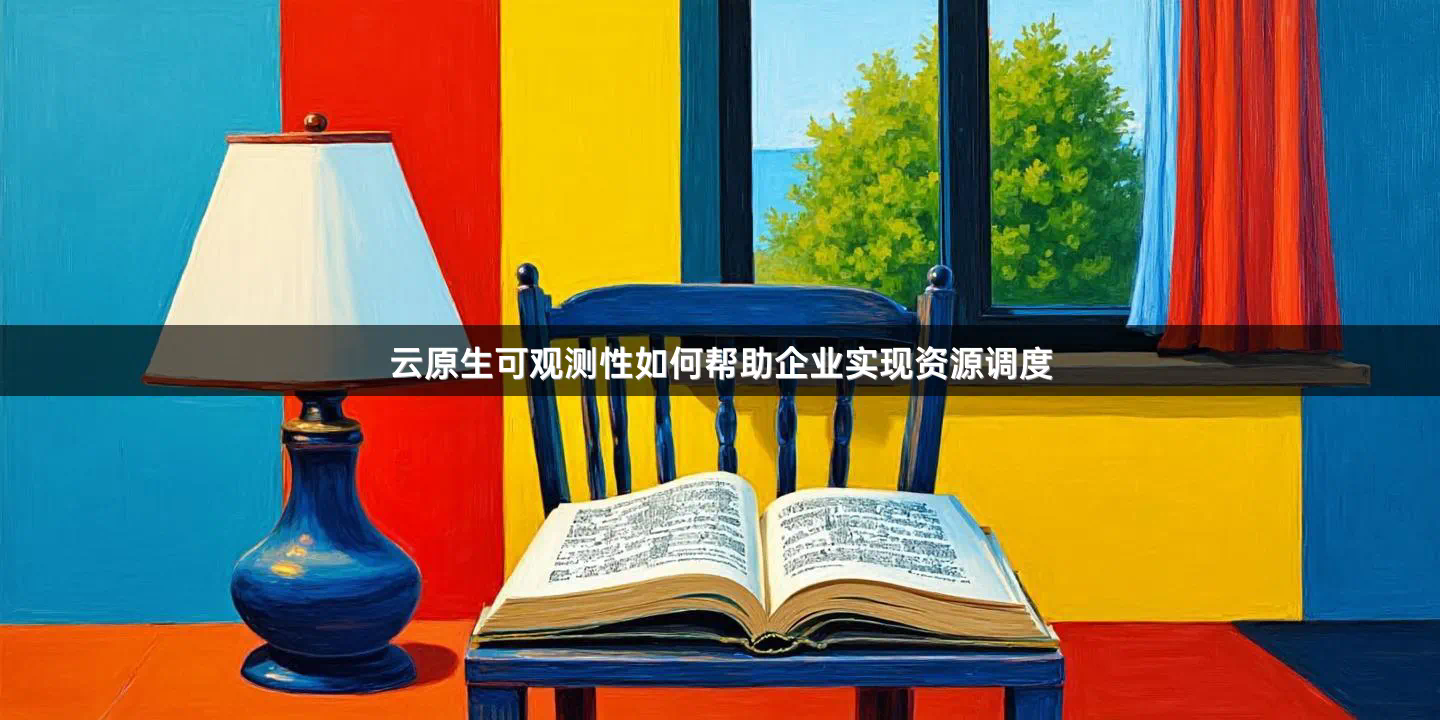 云原生可观测性如何帮助企业实现资源调度