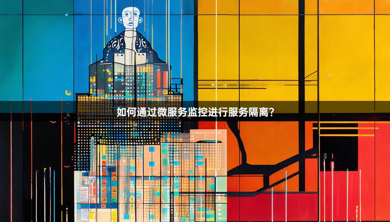 如何通过微服务监控进行服务隔离？