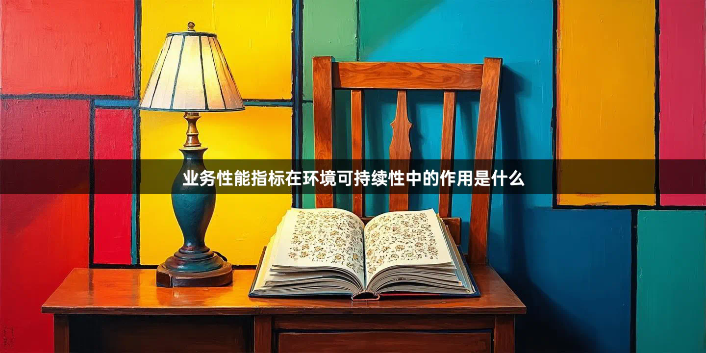 业务性能指标在环境可持续性中的作用是什么