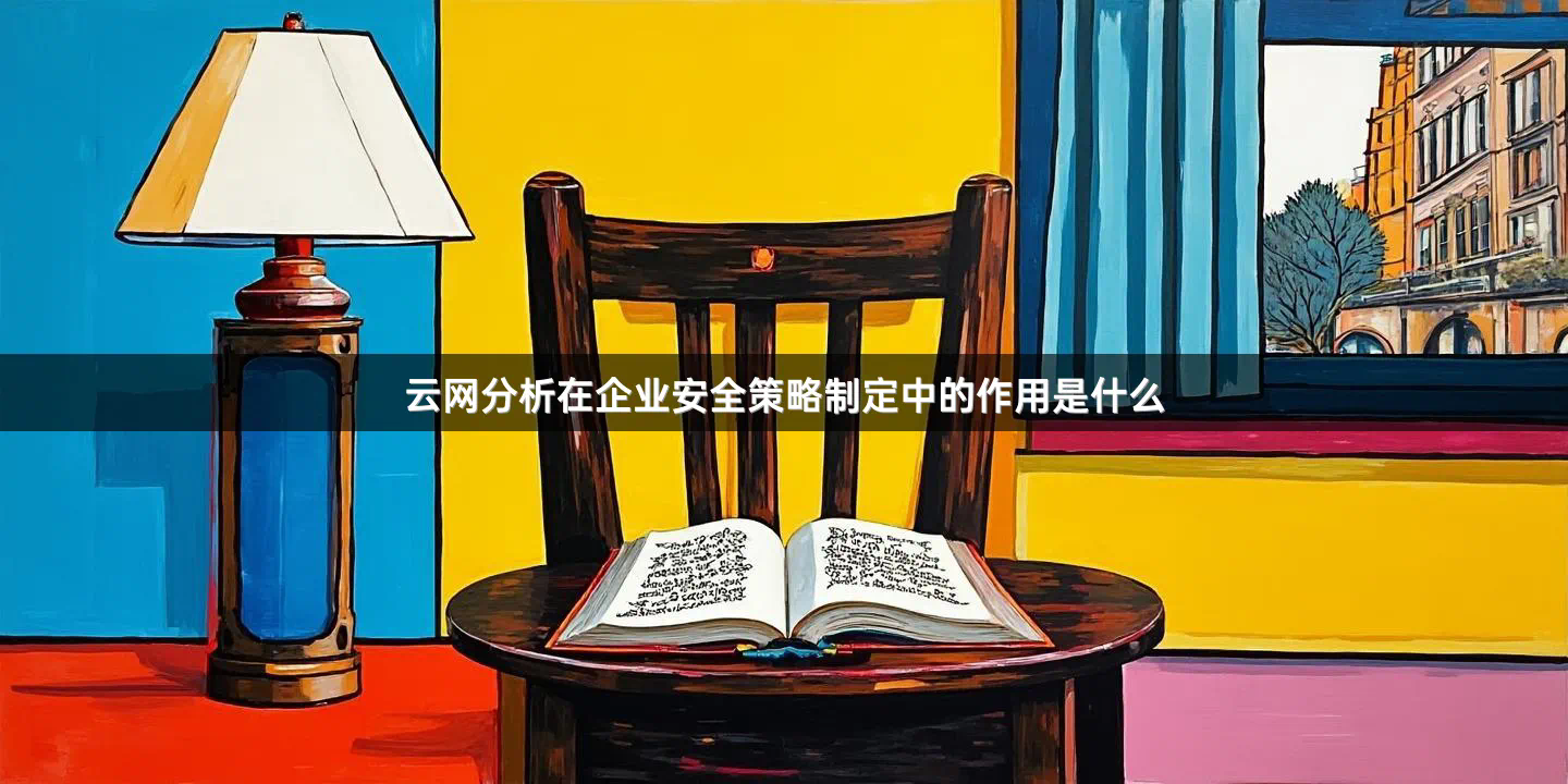 云网分析在企业安全策略制定中的作用是什么