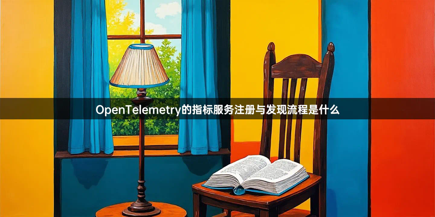 OpenTelemetry的指标服务注册与发现流程是什么