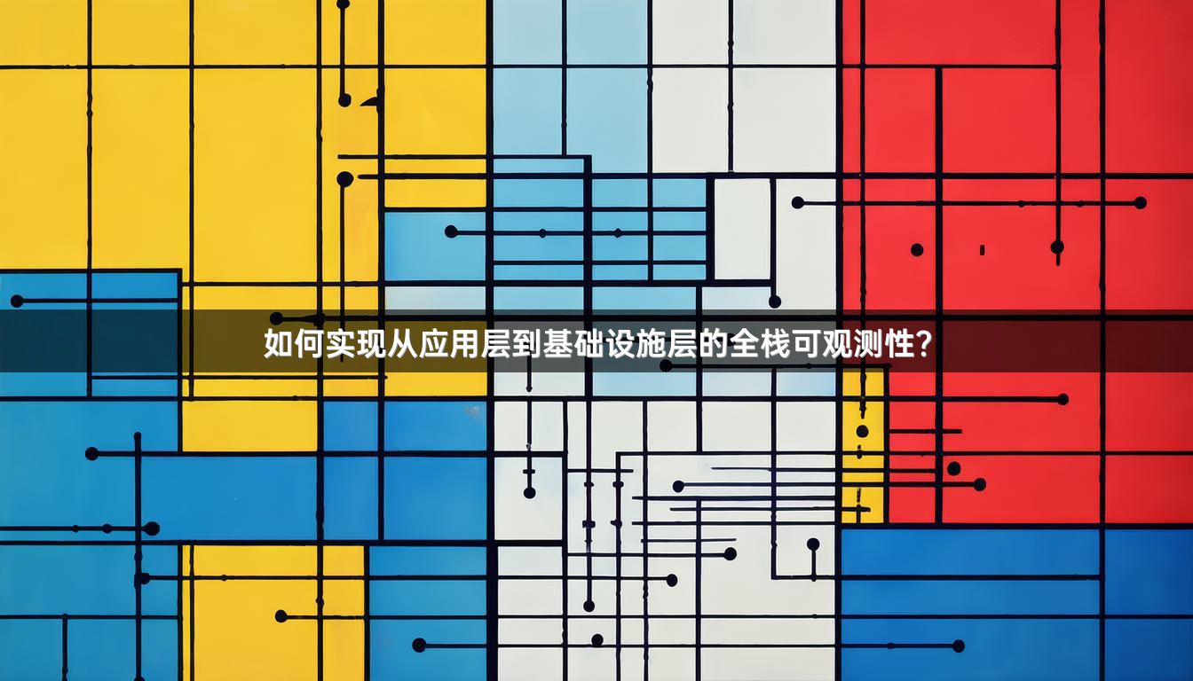 如何实现从应用层到基础设施层的全栈可观测性？