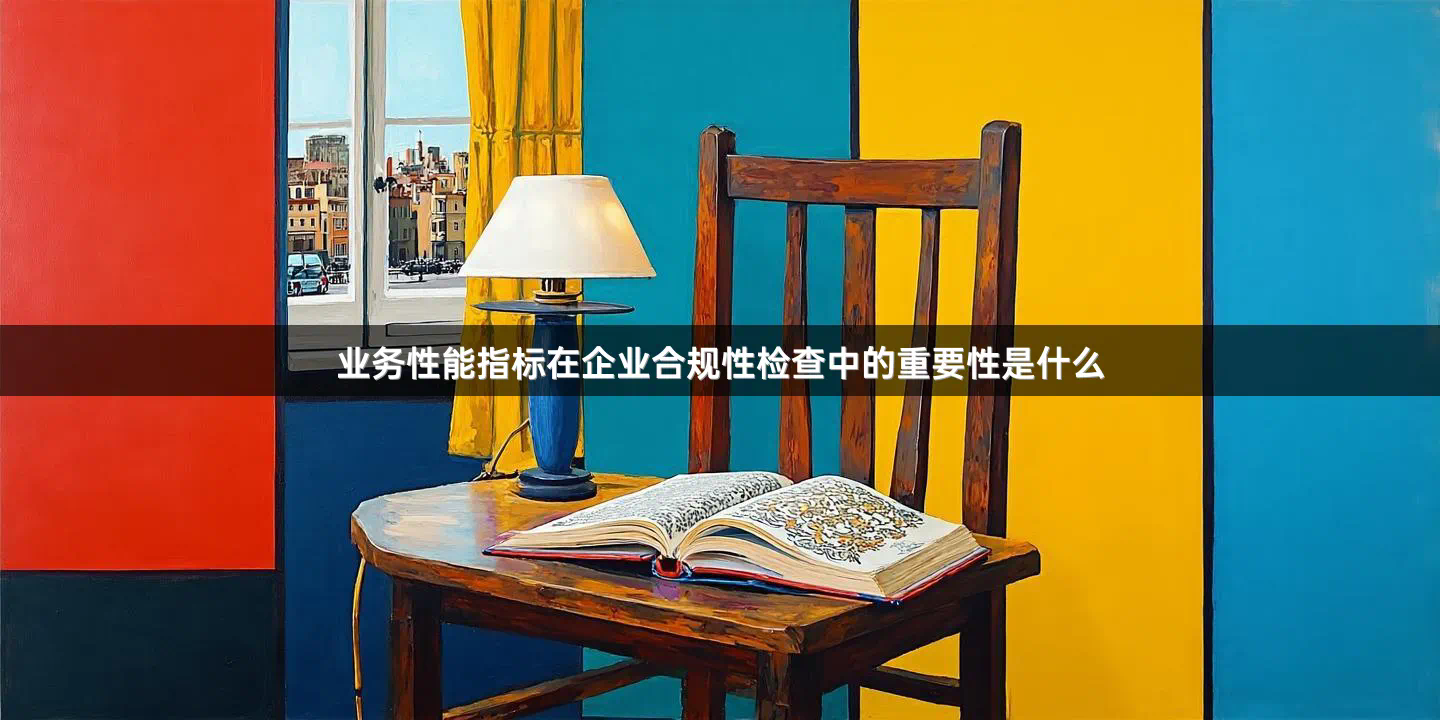 业务性能指标在企业合规性检查中的重要性是什么