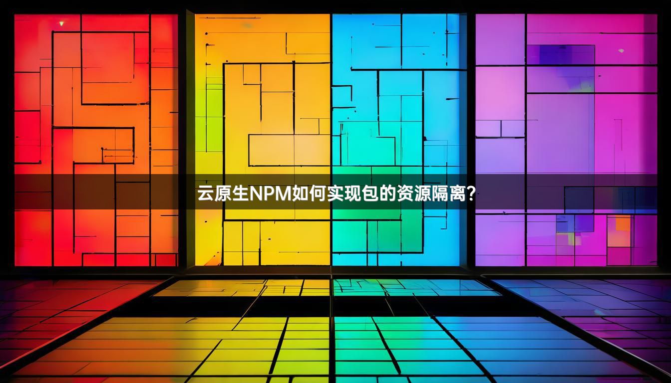 云原生NPM如何实现包的资源隔离？