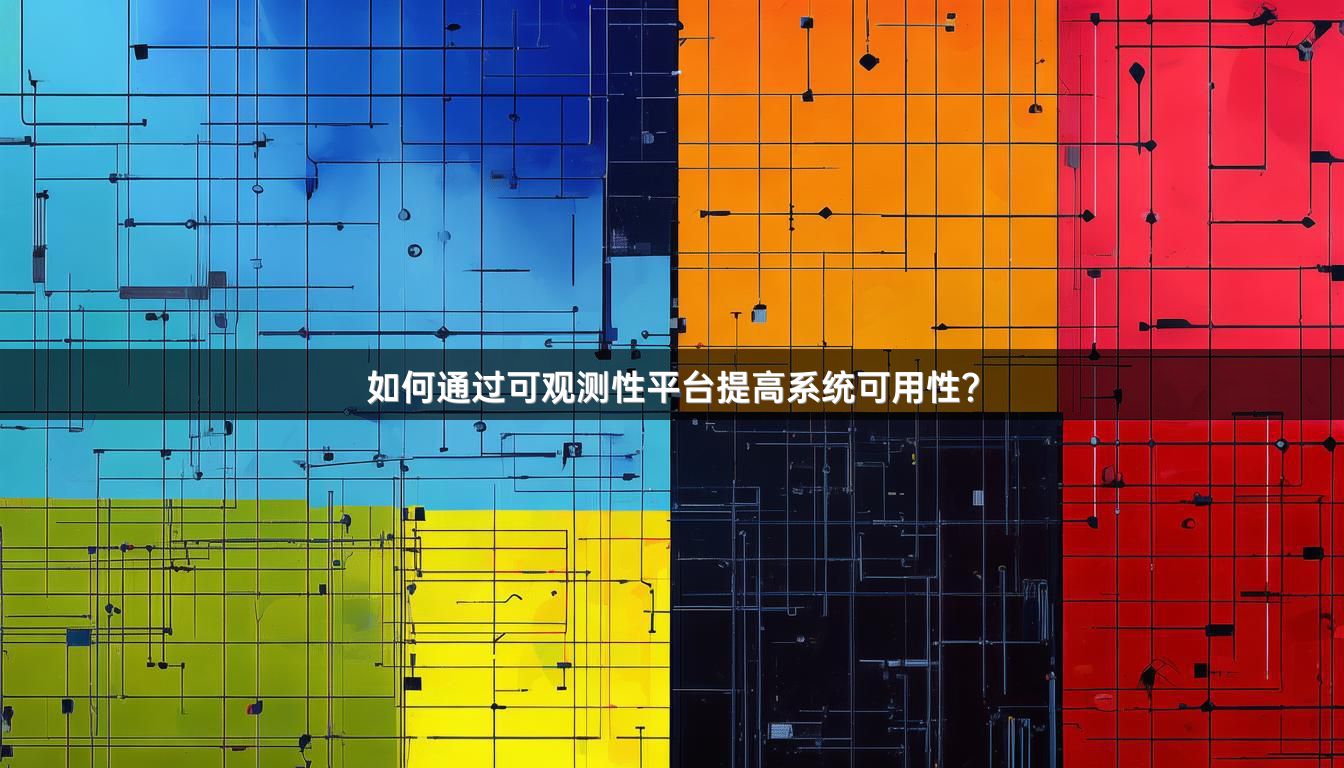 如何通过可观测性平台提高系统可用性？