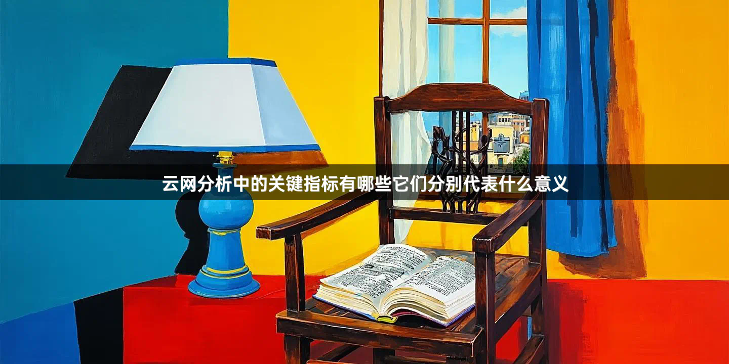云网分析中的关键指标有哪些它们分别代表什么意义