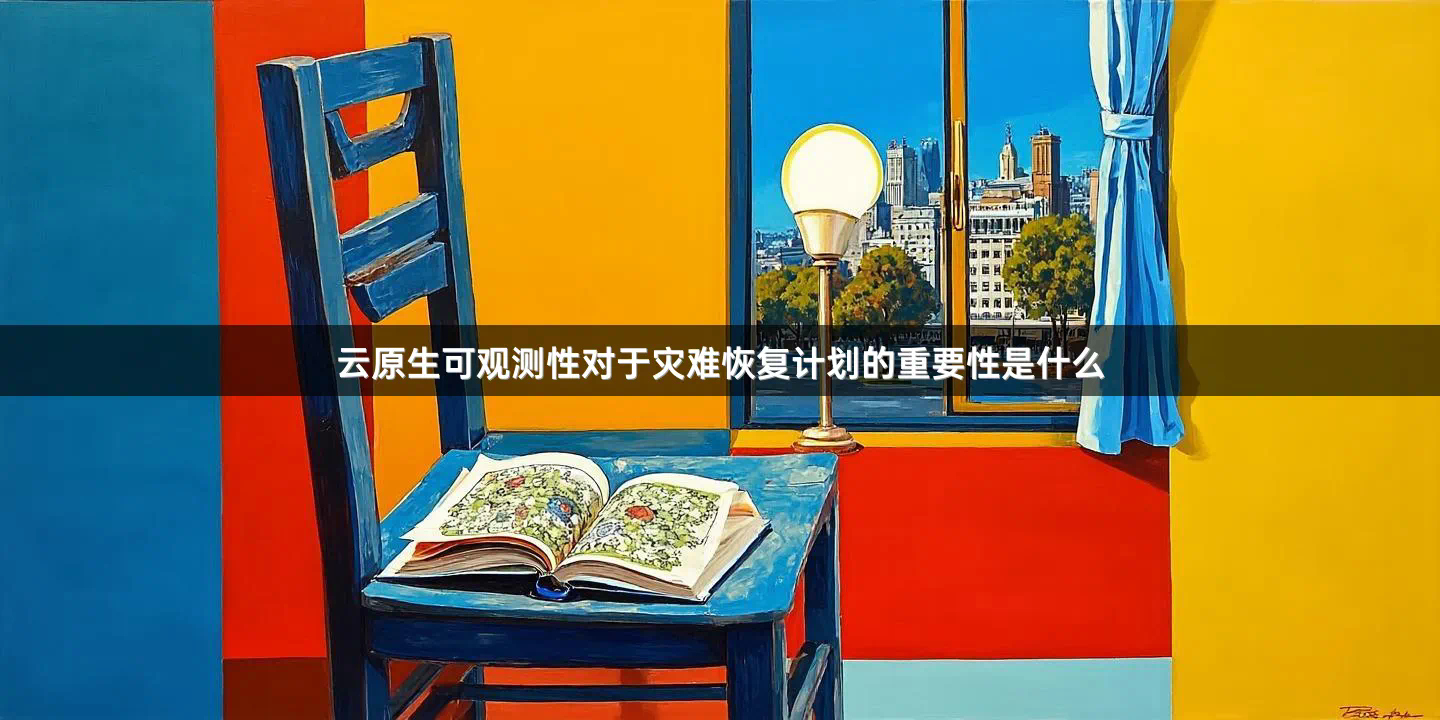 云原生可观测性对于灾难恢复计划的重要性是什么