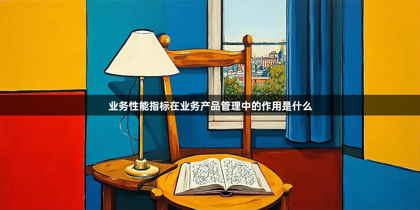 业务性能指标在业务产品管理中的作用是什么