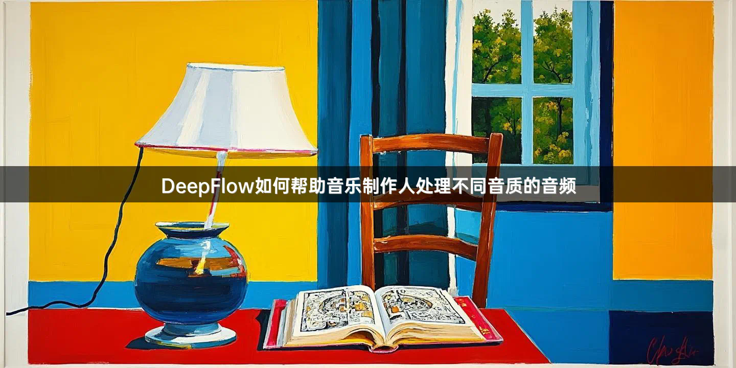 DeepFlow如何帮助音乐制作人处理不同音质的音频