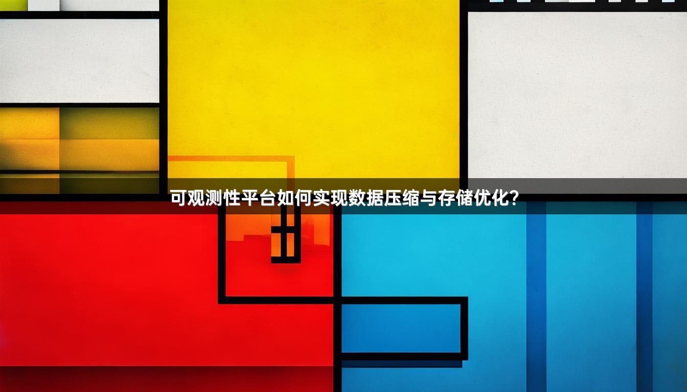 可观测性平台如何实现数据压缩与存储优化？