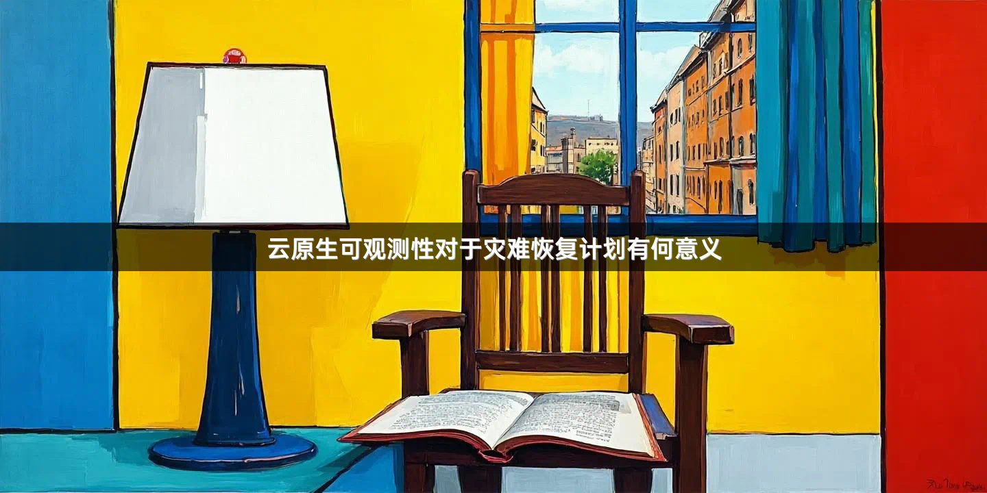 云原生可观测性对于灾难恢复计划有何意义