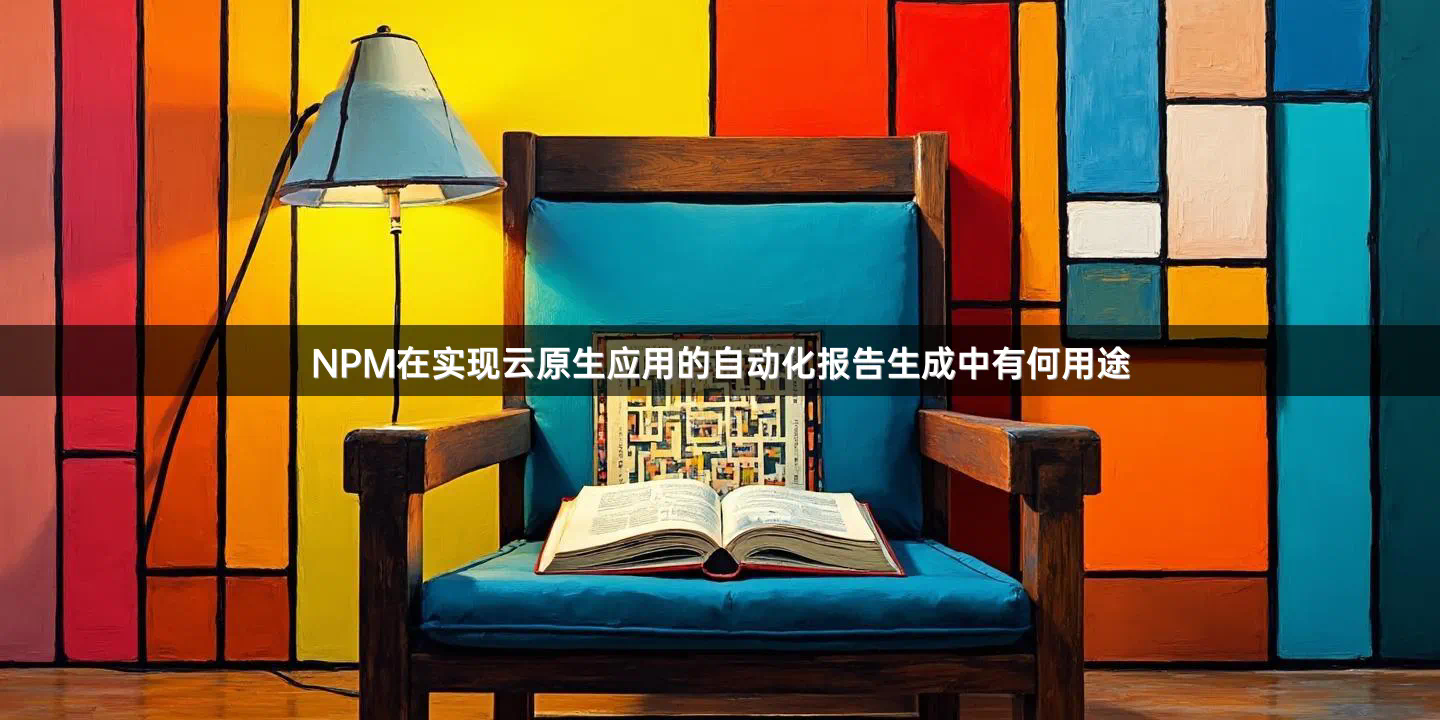 NPM在实现云原生应用的自动化报告生成中有何用途