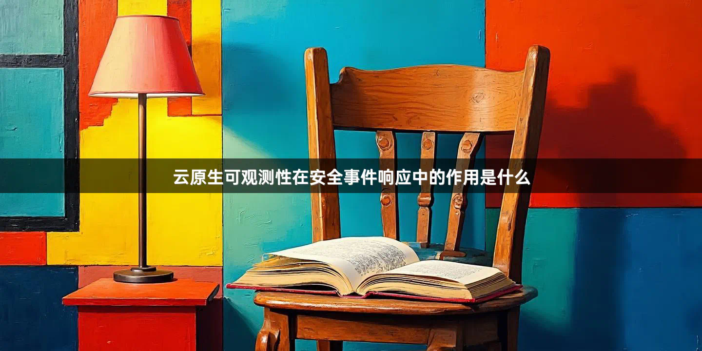 云原生可观测性在安全事件响应中的作用是什么