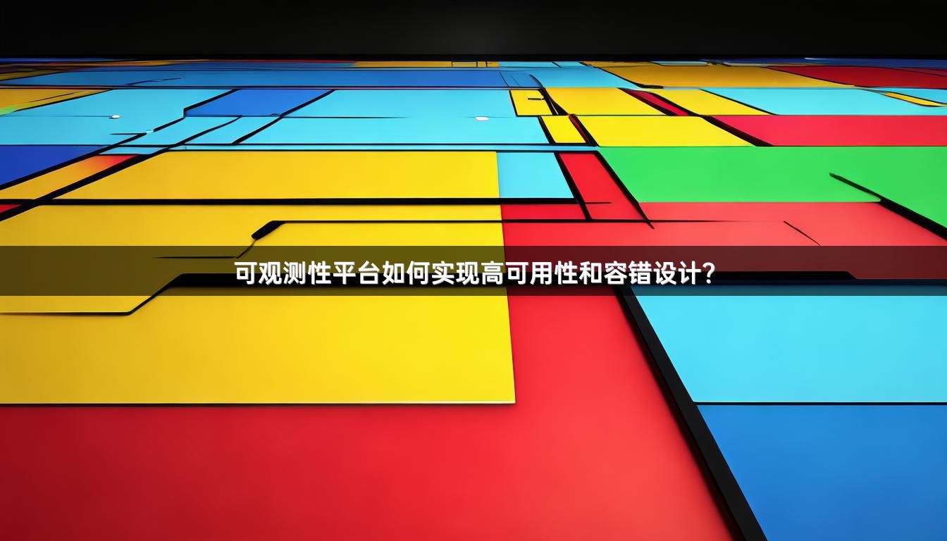 可观测性平台如何实现高可用性和容错设计？