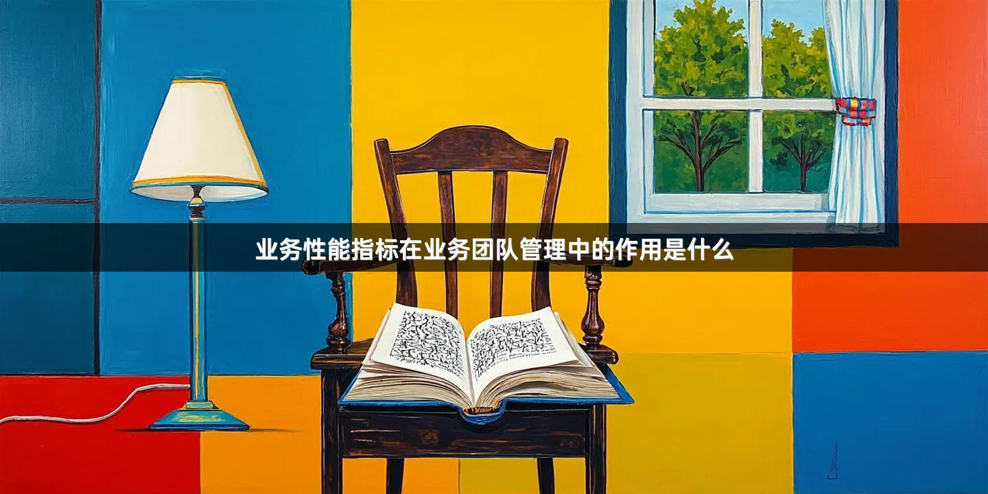 业务性能指标在业务团队管理中的作用是什么