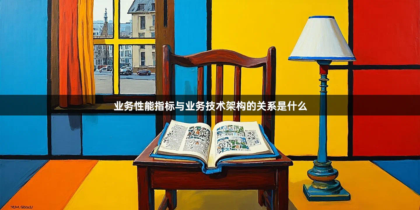 业务性能指标与业务技术架构的关系是什么
