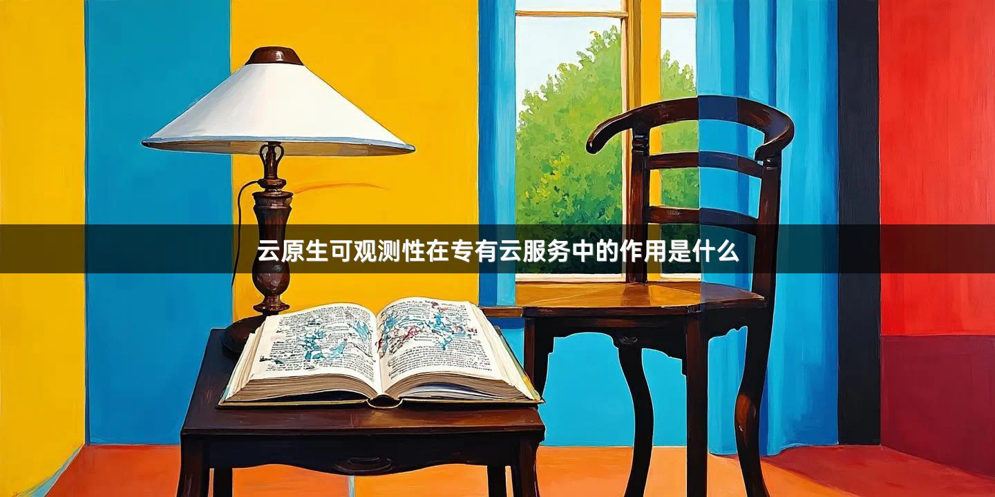 云原生可观测性在专有云服务中的作用是什么